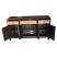 Original Four Door Three Drawer Sideboard - Open View