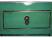 Green Four Door Sideboard/Buffet - Drawer