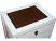 White Rattan Top Bedside Table - Top View
