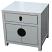 White Bedside Table -Angel View
