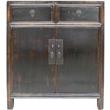 Original Old Black Chinese Cabinet