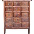 Brown Chinese Medicine Herb Cabinet