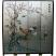 Chinese Prospect Silver Room Divider Screen