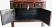 Original Mongolian Three Drawer Painted Sideboard  open