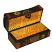 Black Small Pillow Shape Jewellery Box - Open View