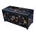 Oriental Black Leather TV Cabinet