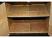 Oriental Black Leather TV Cabinet - Inner Detail