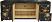 Chinese TV Cabinet Black Flora Painted Open