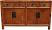 Original Wooden Two Door Four Drawer Sideboard