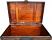 Large Chinese Elm Wood Trunk on Separate Cabinet open
