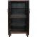 Chinese Country Style Taper Wood Cabinet Open