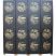 Chinese Prospect Silver Room Divider Screen Reverse Side