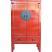 Red Chinese Wedding Cabinet Great Hardware 
