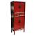 Original Red Traditional Chinese Cabinet Side View