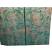 French Gold Leaf Room Divider Screen - Coloured Sun Flowers Detail 3