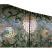 French Gold Leaf Room Divider Screen - Coloured Sun Flowers Detail 4