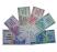 Zimbabwe Million Dollars Set of 6 Banknotes