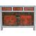 Original Mongolian Painted Sideboard 