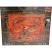 Original Mongolian Painted Sideboard Detail