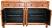 Original Wooden Two Door Four Drawer Sideboard open