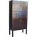 Chinese Wedding Cabinet Brown Lacquer