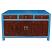 Original Mongolian Blue Painted Sideboard