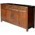 Medium Natural Brown Sideboard side 