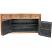 Medium Natural Brown Sideboard open