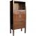 Original Brown Chinese Display Cabinet - Side View