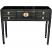 Chinese Ladies Cabinet Black Lacquered Front