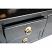 Chinese Ladies Cabinet Black Lacquered Drawer