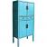 Blue Chinese Wedding Cabinet Side