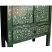 Tibetan Green Cabinet with Flora Painting Bottom Drawer