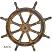 Original Ship Steering Wheel Back