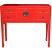 Chinese Red Console Hall Table