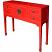 Chinese Red Console Hall Table Angel View