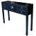Black Lacquered console Table