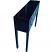 Black Lacquered console Table Side