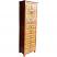 Chinese Tibetan Tall Cabinet Flora Painting Angle
