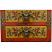Tibetan Tall Cabinet Flora Painting Details 