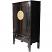 Black Chinese Lacquered Wedding Cabinet