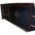 Large Chinese Black Lacquered Sideboard/Buffet Detail 2