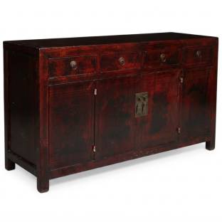 Antique Manchurian Painted Sideboard