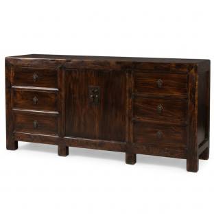Large Natural Elm Sideboard/Buffet