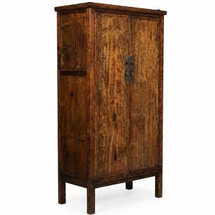 Antique Chinese Ming Style Tapered Cabinet 