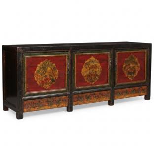 Antique Chinese Mongolian Sideboard
