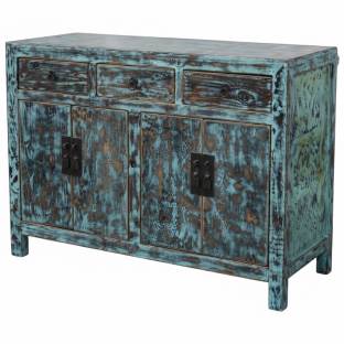 Light Blue Distressed Sideboard/Buffet