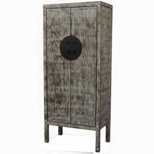 Chinese Cupboard Distress Dove Grey