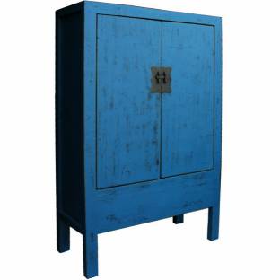Chinese Wedding Cabinet Large Sky Blue 