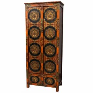 Tibetan Cabinet w/Traditional Symbol Painting